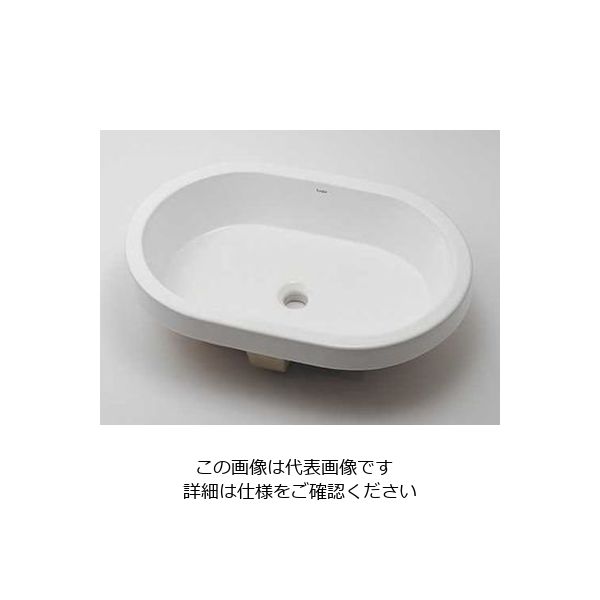 カクダイ 丸型洗面器 493ー168 493-168 1個（直送品） - アスクル