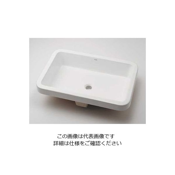 カクダイ 角型洗面器 493ー169 493-169 1個（直送品）