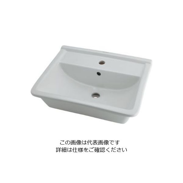 カクダイ 角型洗面器 #DUー0302560000 #DU-0302560000 1個（直送品