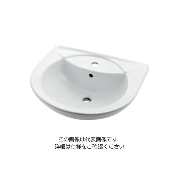 カクダイ 壁掛洗面器 #CL-WB1059 1個（直送品） - アスクル