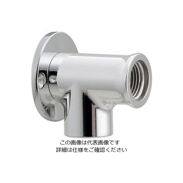 カクダイ クローム座付水栓エルボ 619ー811ー25 619-811-25 1個 カクダイ クローム座付水栓エルボ 619ー811ー25 619-811-25 1個