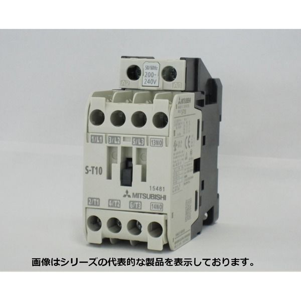 三菱電機（Mitsubishi Electric） S-T シリーズ電磁接触器 S-T35BC AC200V（直送品） - アスクル