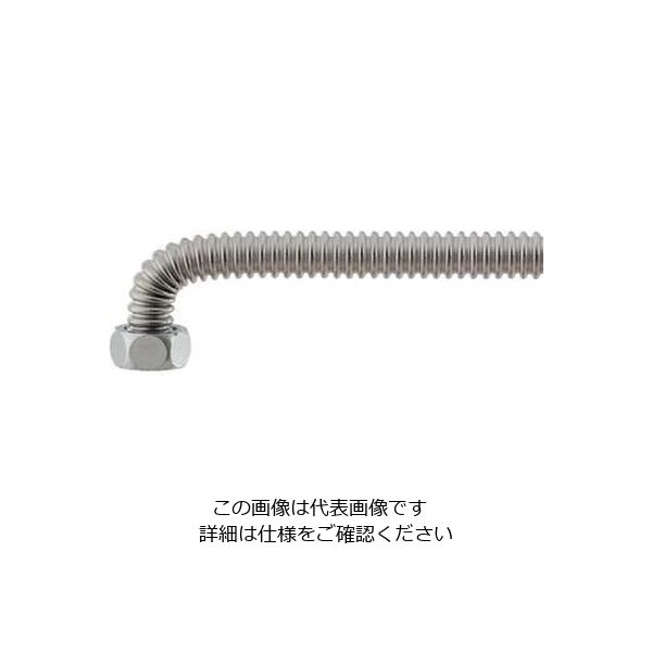 カクダイ 水道用フレキパイプ(L型) 798ー43×600 798-43_600 1本(1個)（直送品） - アスクル