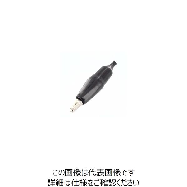 ミヤマ電器 ミノムシクリップA型(Lサイズ) MJー002 黒 MJ-002BLK 1セット(40個:1個×40セット)（直送品）