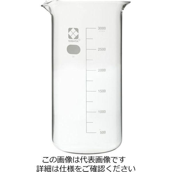 柴田科学 トールビーカー 3L 010040-3000 1個（直送品）