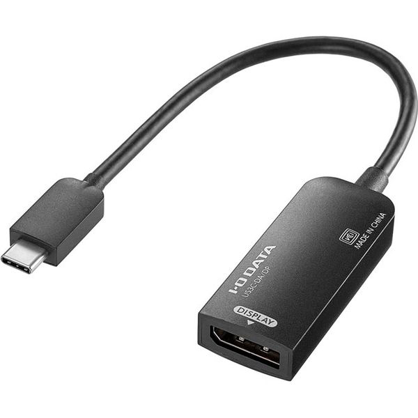 ＵＳＢ　ＴｙｐｅーＣ⇔ＤｉｓｐｌａｙＰｏｒｔ変換アダプター　４Ｋ対応モデル US3C-DA/DP 1個 アイ・オー・データ機器（直送品）