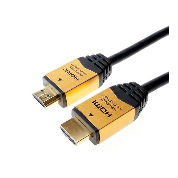 ホーリック HDMIケーブル ゴールド 1.5m HDM15-891GD 1本 4-2430-03（直送品）