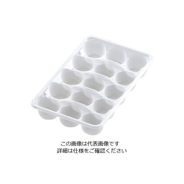 伸和 サンプル保管仕切トレー 15穴丸 50枚入 4-1703-02 1袋(50枚)（直送品）