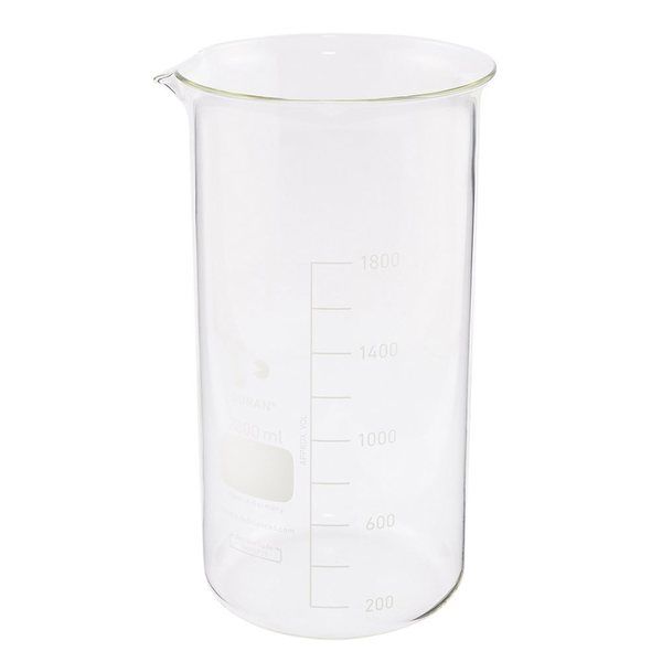 DWK Life Sciences トールビーカー 2000mL 211166308 1個 1-8850-09（直送品）