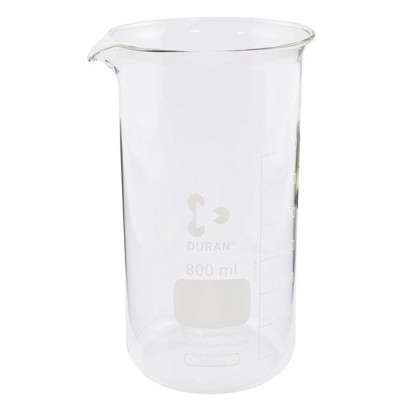 DWK Life Sciences トールビーカー 800mL 211165303 1個 1-8850-08（直送品）