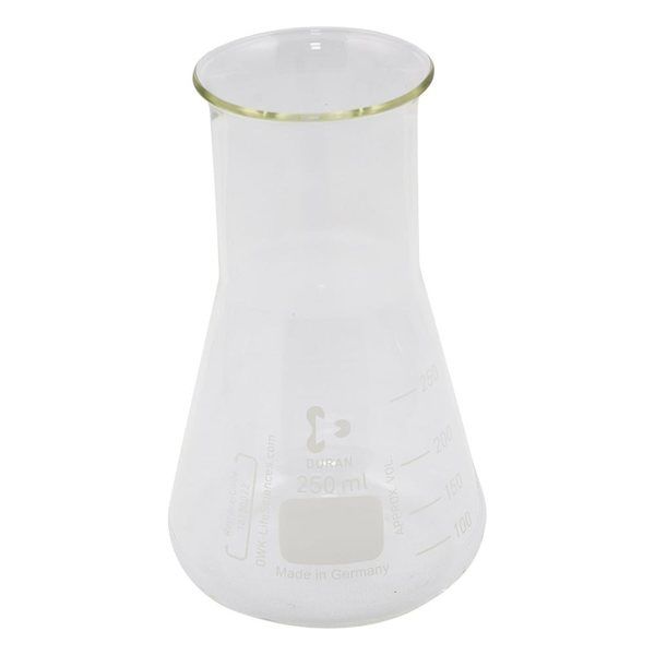 DWK Life Sciences 三角フラスコ 広口 250mL 212263603 1個 1-8849-18（直送品）