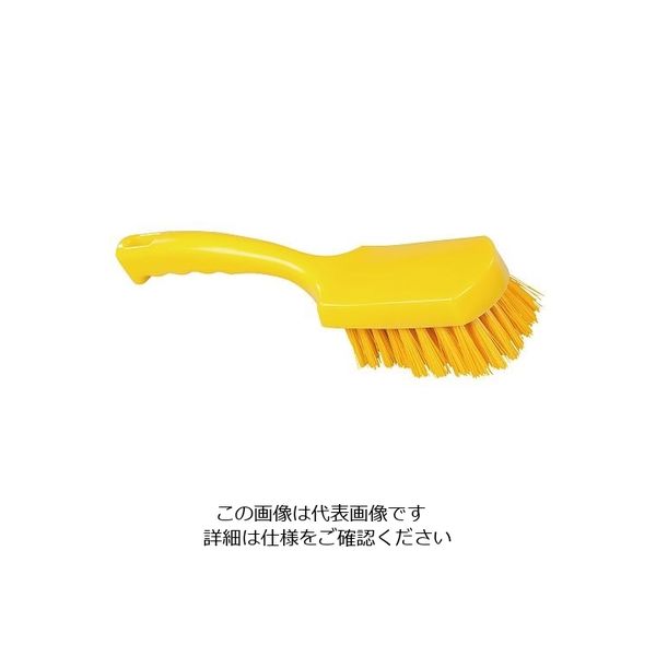 バーテック ハンドブラシ(短柄) バーキュートプラス 線型0.3 ソフト 黄 BCP-TSY 1個 2-5828-46（直送品）