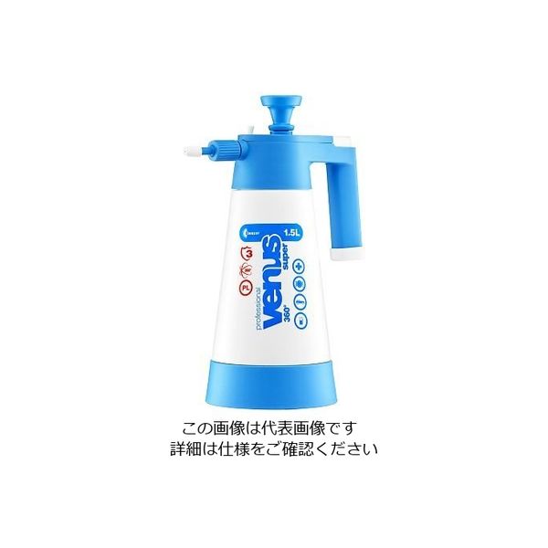 Kwazar Corporation 蓄圧式ハンドポンプ 1.5L 中性 VESP-CL15/360 1個 4-2177-02（直送品）