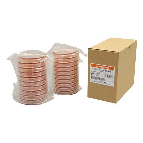 アズワン サニスペック生培地 デソキシコレート寒天 20枚入 4-1127-02 1箱(20枚)（直送品）