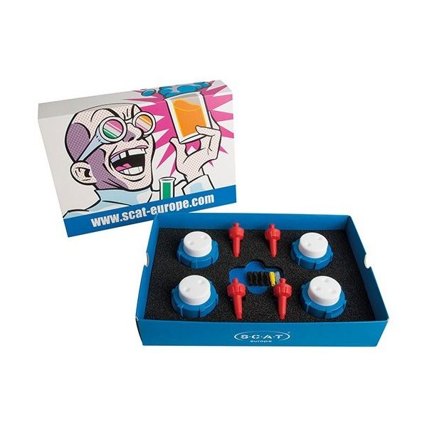 アズワン HPLC用安全システム スターターキット (GL45ボトル用) 399200 1セット 3-6978-11（直送品）