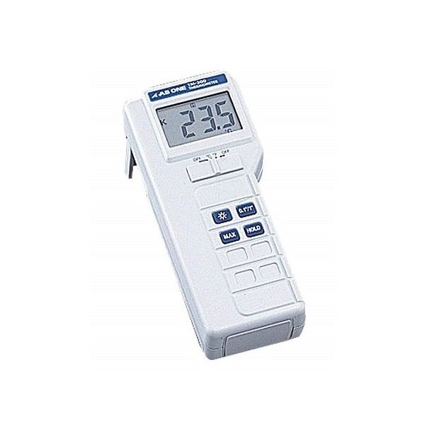 アズワン デジタル温度計 1ch JCSS校正証明書付 TM-300 1台 1-5812-01-24（直送品）
