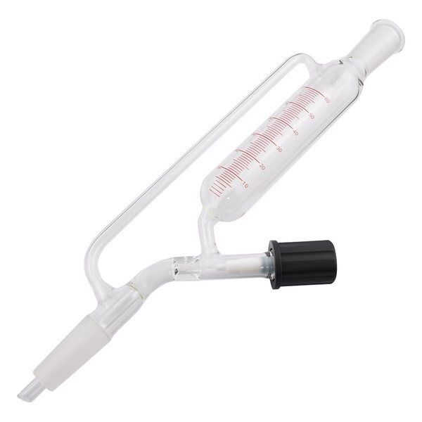 アズワン 分液ロート(平衡型、ニードルバルブ、目盛付) 60mL SFV60-1938 1個 4-2646-01（直送品）