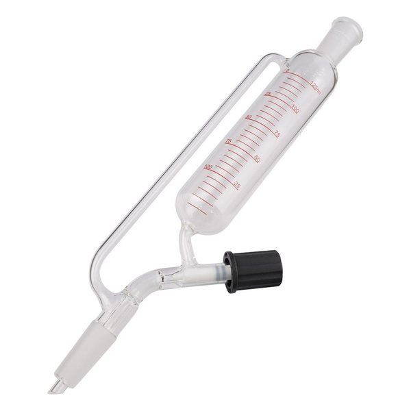 アズワン 分液ロート(平衡型、ニードルバルブ、目盛付) 125mL SFV125-1938 1個 4-2646-02（直送品）