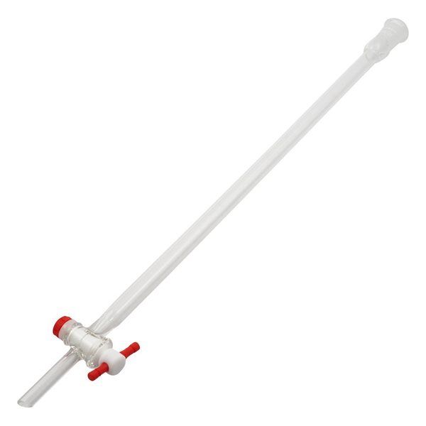 アズワン クロマトグラフ管（摺合有り） PTFEコックタイプ CHT