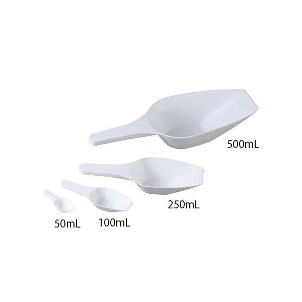 アズワン 計量スコップSCC 100mL 1パック(1本/袋×5袋入) 4-2963-02 1パック(5本)（直送品）