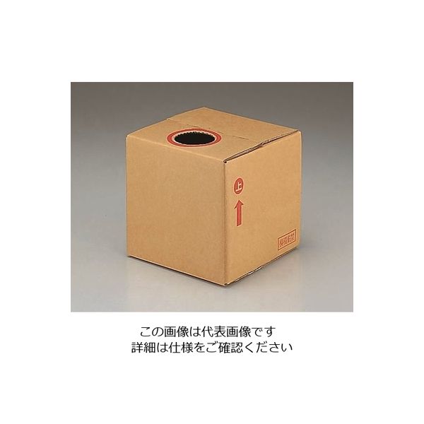 アズワン ユニオンコンテナーII型 外装ダンボールタイプ 18L 2-3409-22 1個（直送品）
