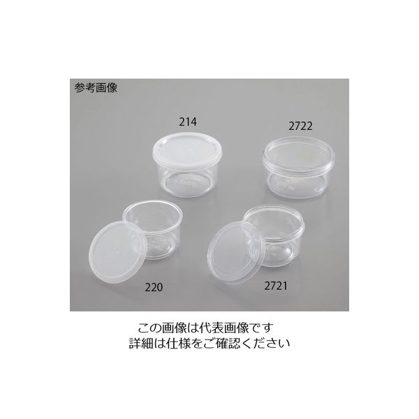 アズワン 丸型PS容器 410mL 24個入 4-2274-07 1箱(24個)（直送品）