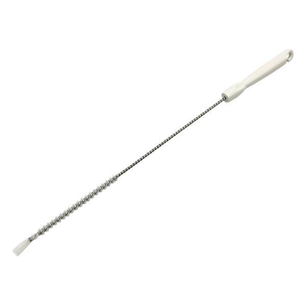 アズワン パイプクリーナーホ付(PBT毛) 500×135×φ10mm ホワイト ABS-PH-10W 1本 4-2105-01（直送品）