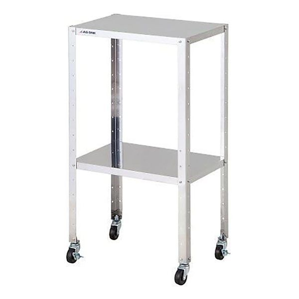 アズワン ステンレス製導電ワゴン 組立式 460×310×809mm SDW-2R 1台 4-2089-01（直送品）