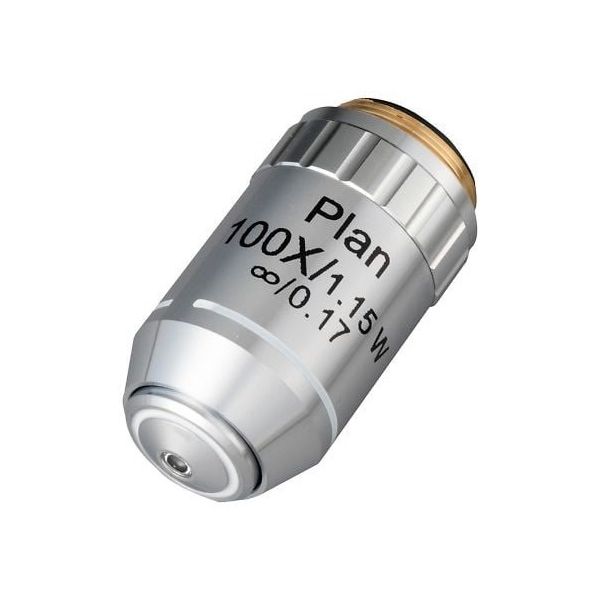 アズワン プラノレンズ生物顕微鏡 インフィニティ用 ウォーターレンズ(対物レンズ・倍率100×) OBJ-PL100X(Water) 1個（直送品）