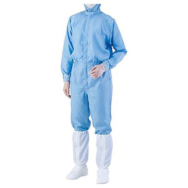 アズワン 異物混入対策ツナギ服 AS1402（男女兼用） 青