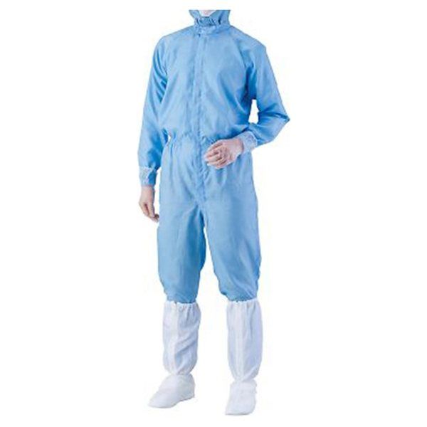 アズワン 異物混入対策ツナギ服 AS1401（男女兼用） 青