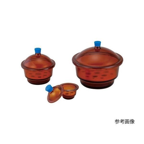 アズワン ガラスデシケーター(褐色) Φ250mm 4-2782-04 1個（直送