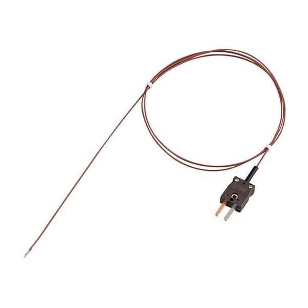 アズワン 細型T熱電対センサー(フッ素樹脂モールドタイプ) φ0.32×1000mm 4-1720-02 1本（直送品）