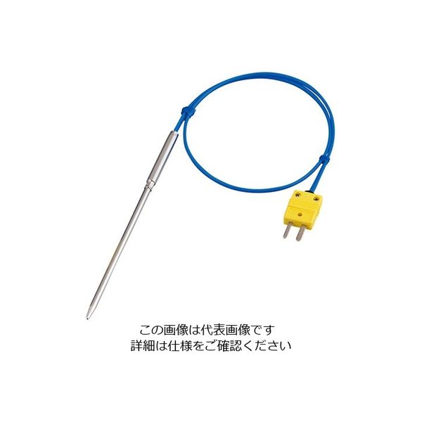 アズワン 突き刺し用温度センサー(K熱電対) スリーブタイプ 4-1727-03 1本（直送品）