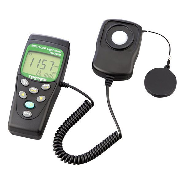 アズワン 照度計/LEDメーター JCSS校正証明書付 TM-209M 1台 1-1633-02-24（直送品）