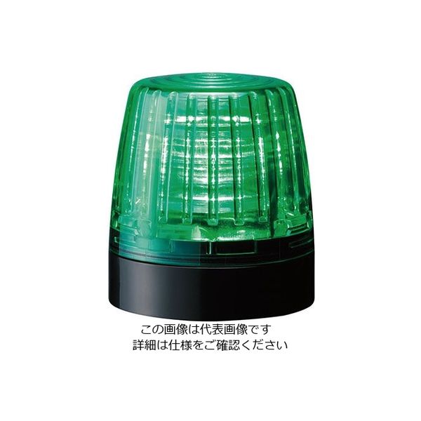 パトライト LED小型表示灯 緑 NE-24A-G 1個 4-3063-03（直送品）