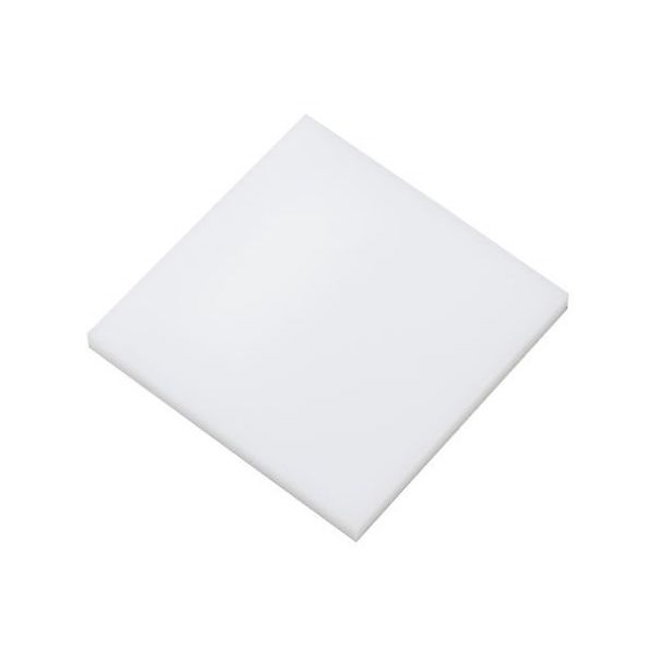 アズワン 樹脂板材(厚物) PE・ナチュラル 495×495×15mm 4-2296-01 1個（直送品）