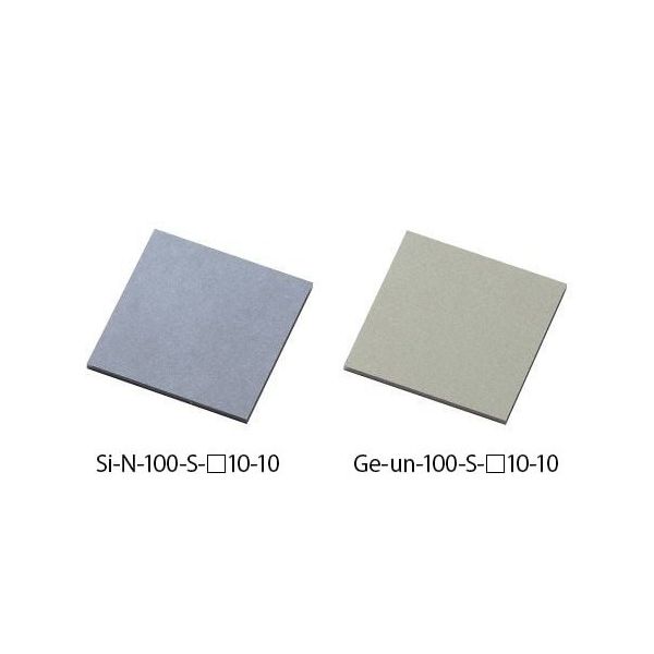 単結晶基板 Si基板 P型 片面鏡面 方位 (111) 10×10×0.525mm 10枚入 Si-P-111-S- 10-10（直送品）