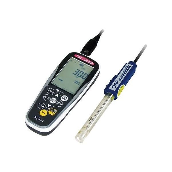 東亜ディーケーケー ポータブルORP計 本体+ORP複合電極 HM-40P-ORP 1セット 4-2701-01（直送品）