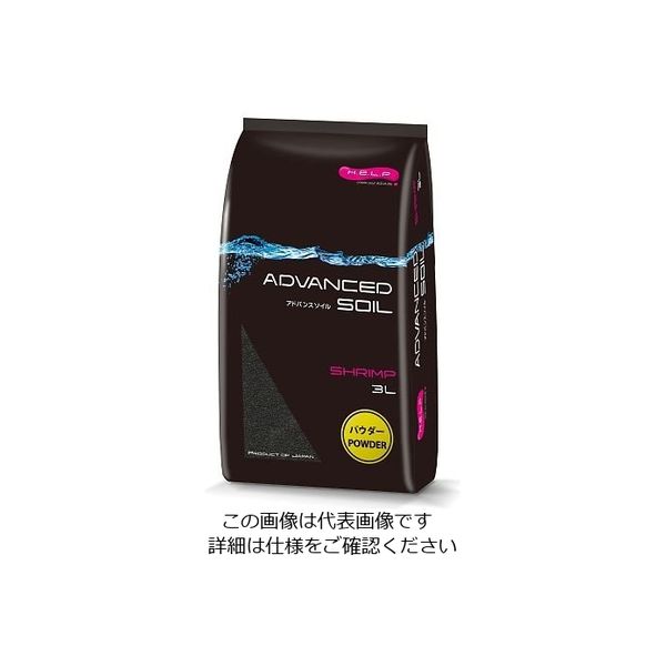アズワン アドバンスソイル エビ用 パウダータイプ 3L 4-1710-02 1ケース(8袋)（直送品）