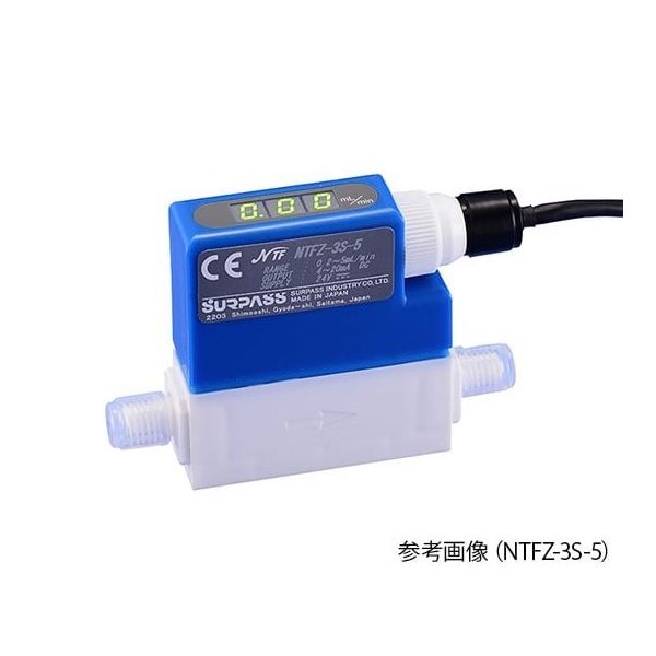 サーパス工業 微小流量計 0.3~15mL/min NTFD-3S-15-S 1個 4-2579-09（直送品）