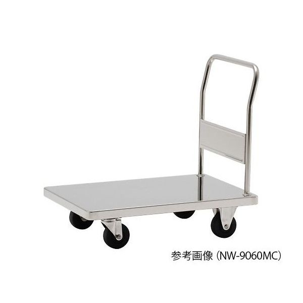 テックサス オートクレーブ対応台車 ニューウイング フットブレーキ無 NW-7545MC 1台 4-1962-01（直送品）