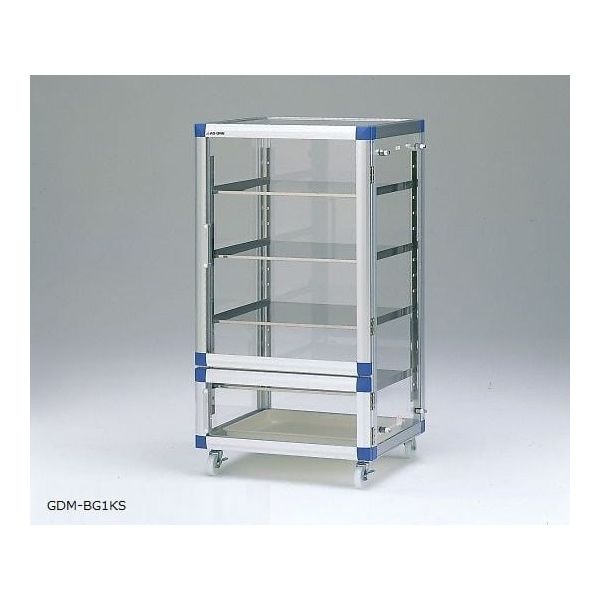 アズワン ガス置換デシケーター（マグネットパッキン扉仕様） ステンレス 4-2567