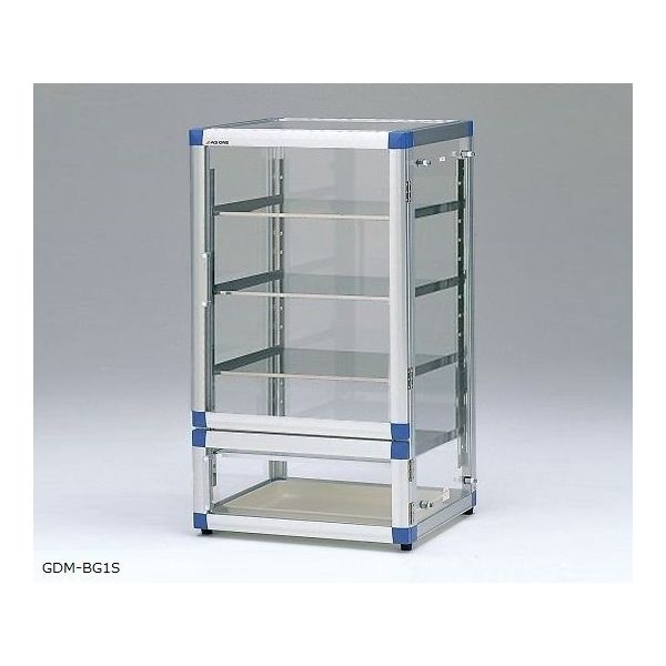 アズワン ガス置換デシケーター(マグネットパッキン扉仕様) ステンレス 574×517×1020mm GDM-BG1S 1台（直送品）