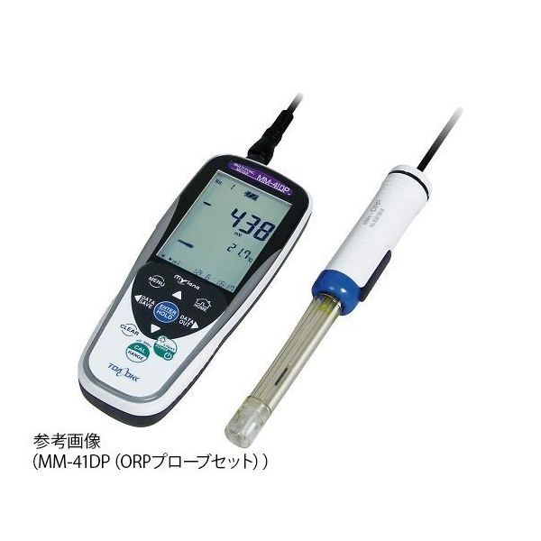 東亜ディーケーケー ポータブルマルチ水質計 1ch MM-41DP(DO) 1セット 4-2700-04（直送品）