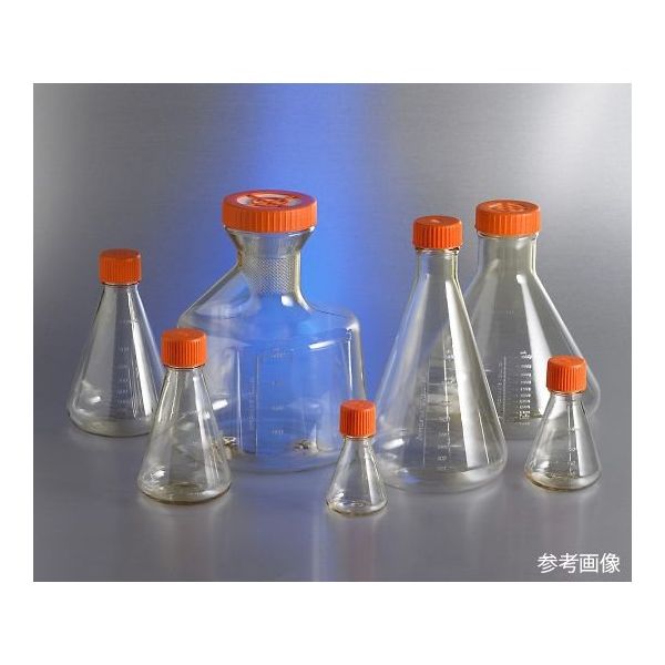 コーニングインターナショナル 三角フラスコ バッフル付 250mL 50個入 431407 1箱(50個) 4-2197-02（直送品）