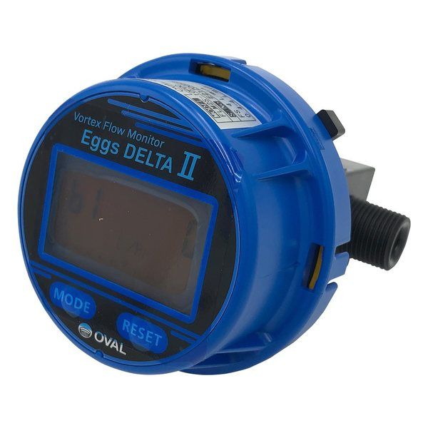 オーバル 渦式フローモニター(液体用) FLM2S-10PD0 1個 1-6236-11（直送品）