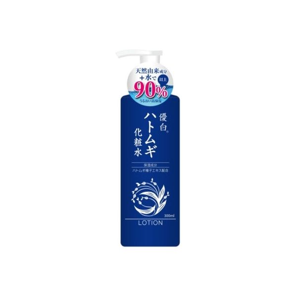 コスメステーション 優白ハトムギ化粧水 4582400832246 1セット（300ML×4）（直送品）