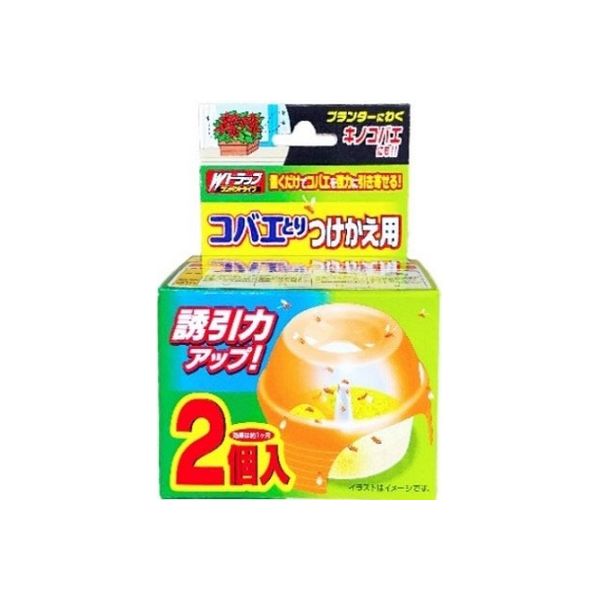 ライオンケミカル Wトラップコバエ取りつめかえ用 4900480226708 1セット（2個×12）（直送品）