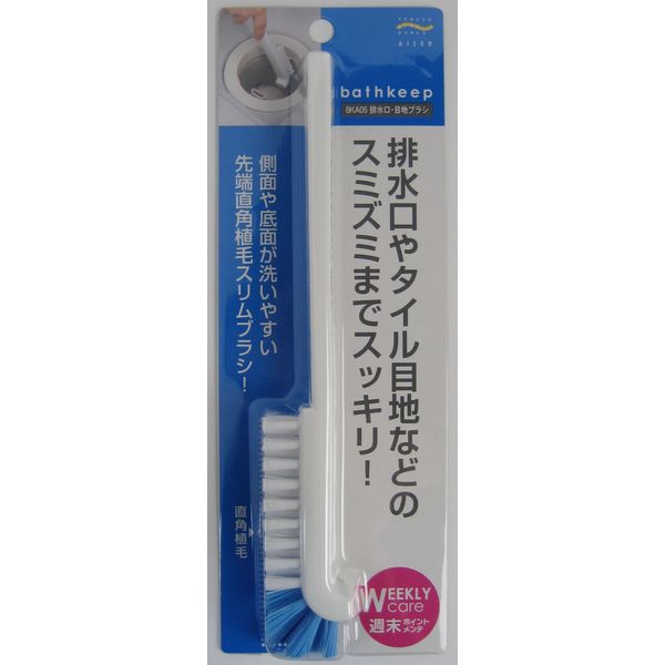 アイセン バスキープ 排水口・目地ブラシ BKA05 4901105248556 1セット(12個)